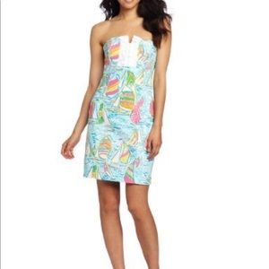Lilly Pulitzer You Gotta Regatta Franco Dress New